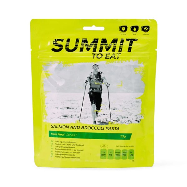 Summit To Eat | Lachs- und Brokkoli-Nudeln | Gefriergetrocknete Lebensmittel | 117g