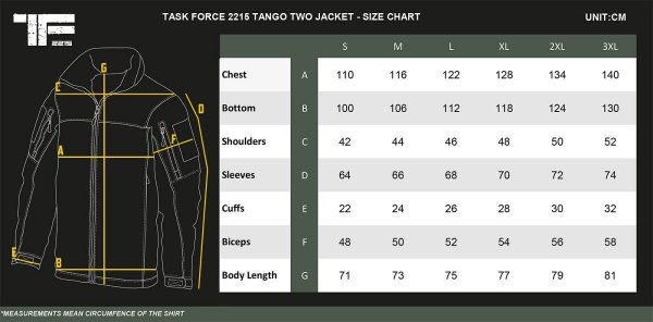 TF-2215 Tango Two Jacket Coyote