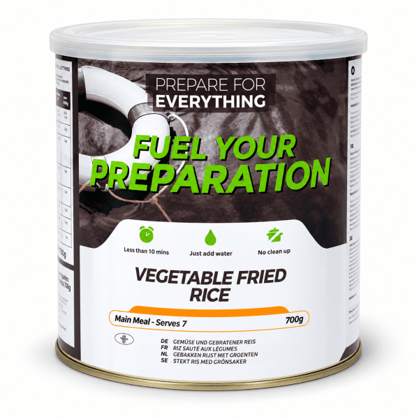 Fuel Your Preparation | Gemüsebratreis | Gefriergetrocknete Lebensmittel | 700g